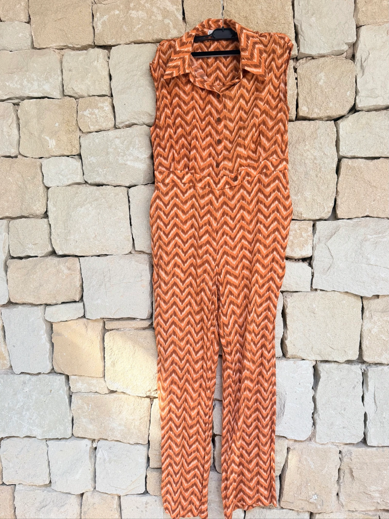 Mono estampado geométrico mujer XL de Mango